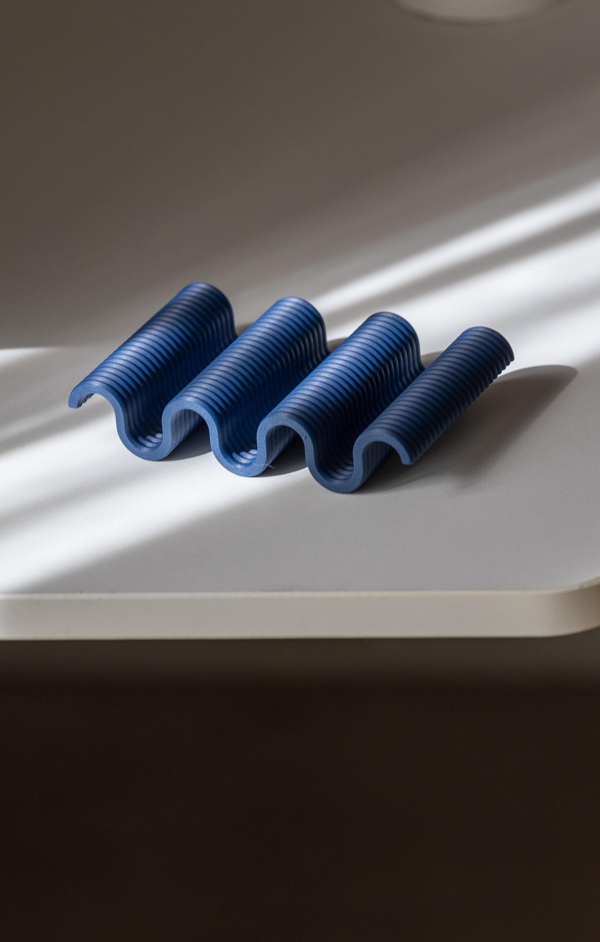 Wavy Soap Dish: Eco-Friendly Bathroom Decor I 3D Printed