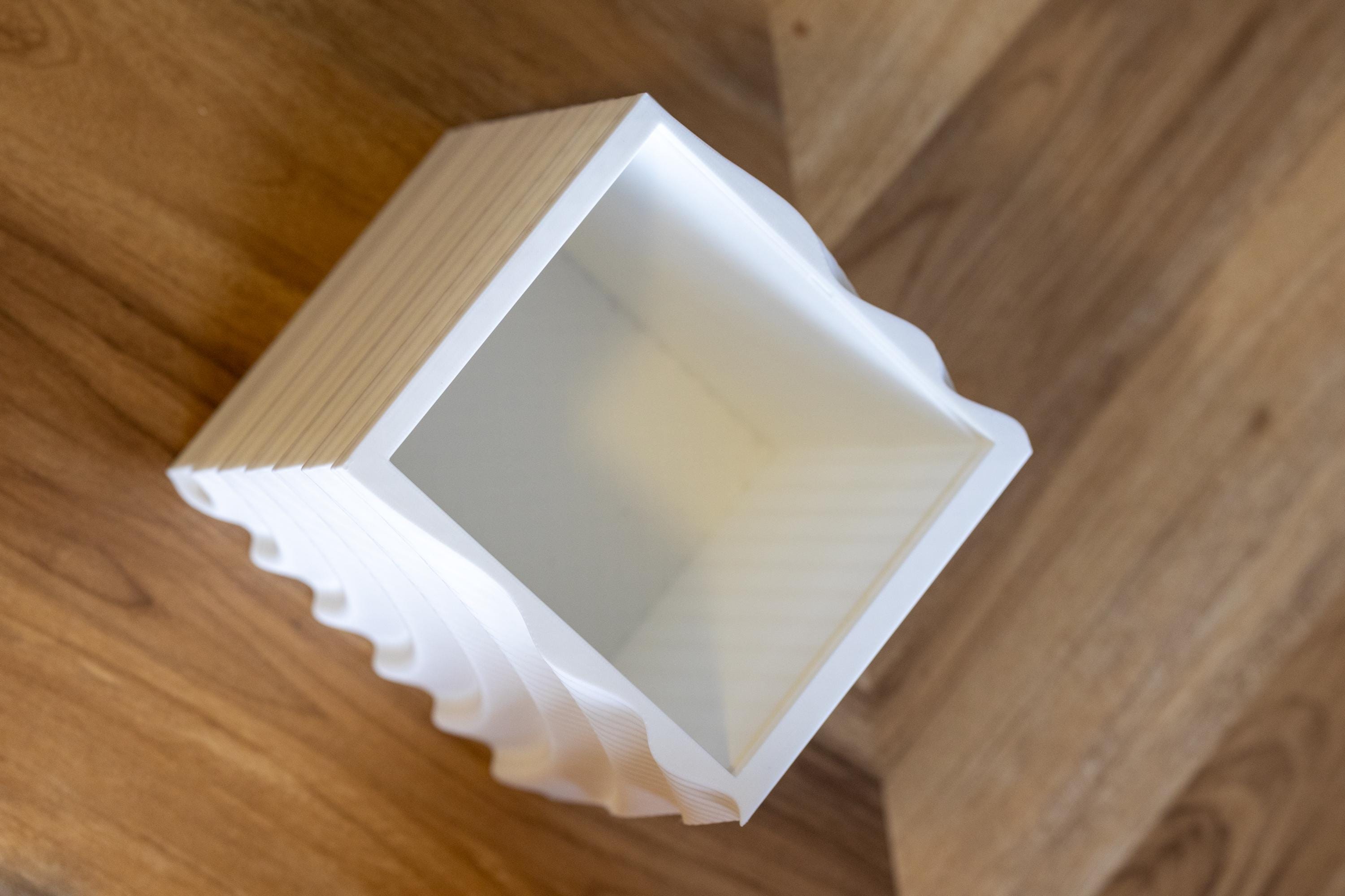Modern Tissue Box Cover: Eco-Friendly PLA Minimalist Design I 3D Printed