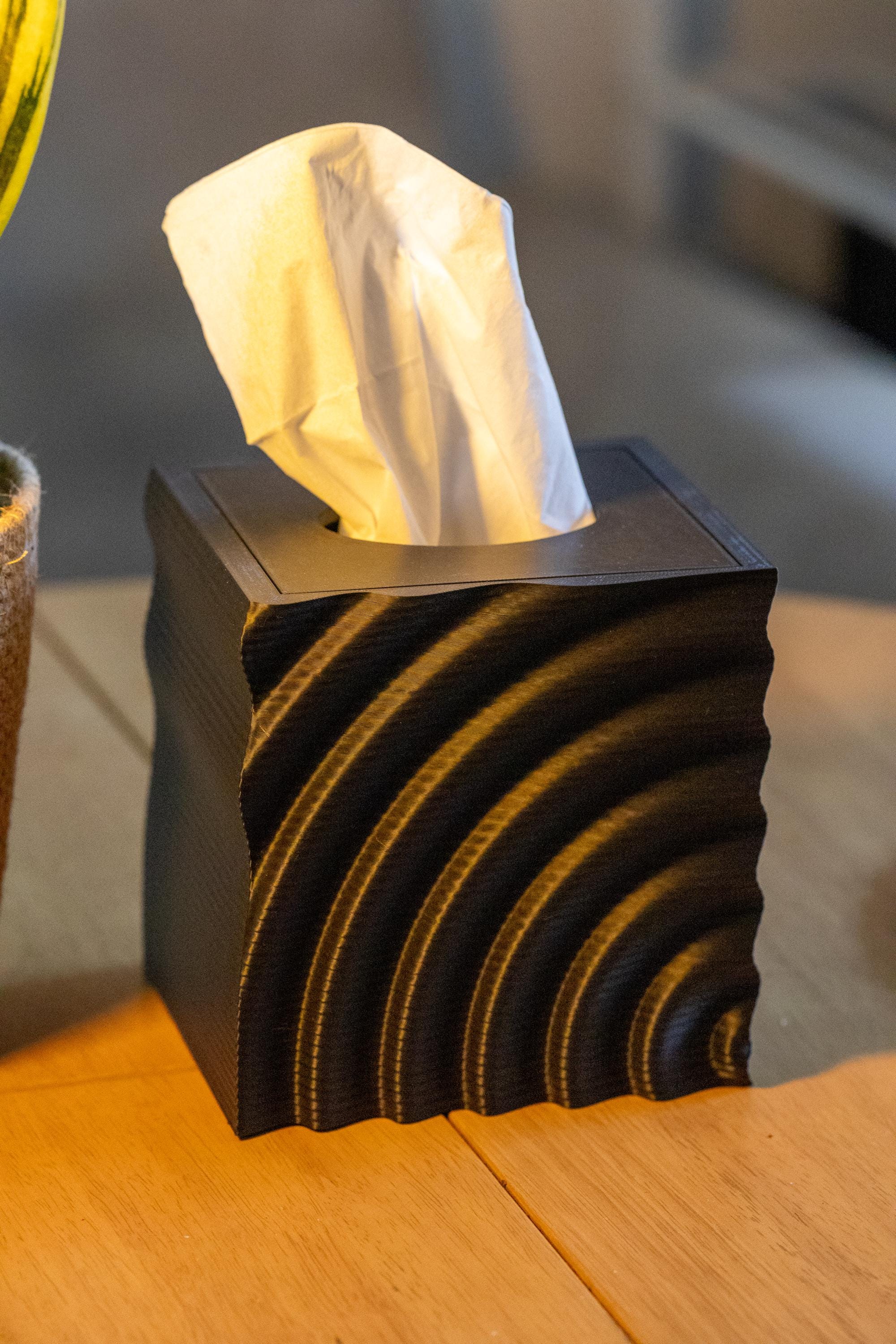 Modern Tissue Box Cover: Eco-Friendly PLA Minimalist Design I 3D Printed