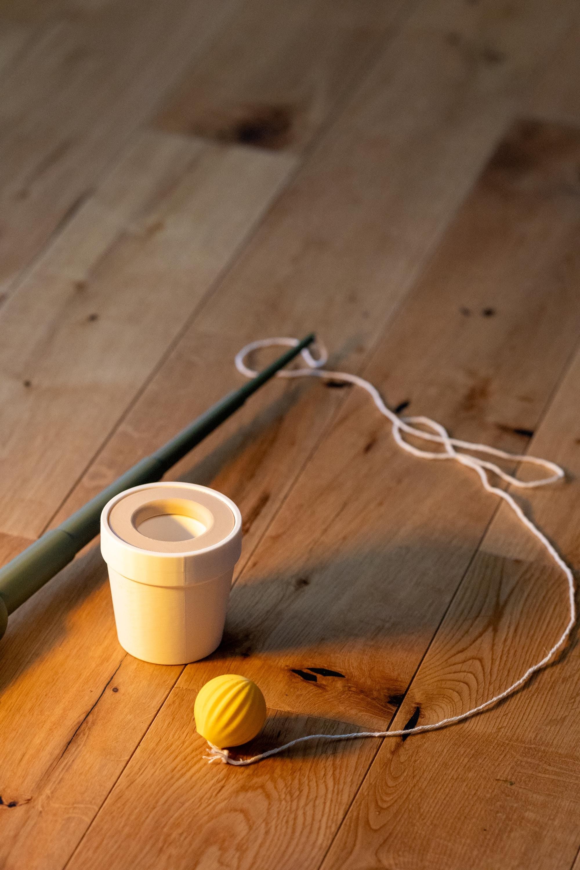 Cat Wand Toy: Pet-Safe Exercise for Cats & Kittens I 3D Printed