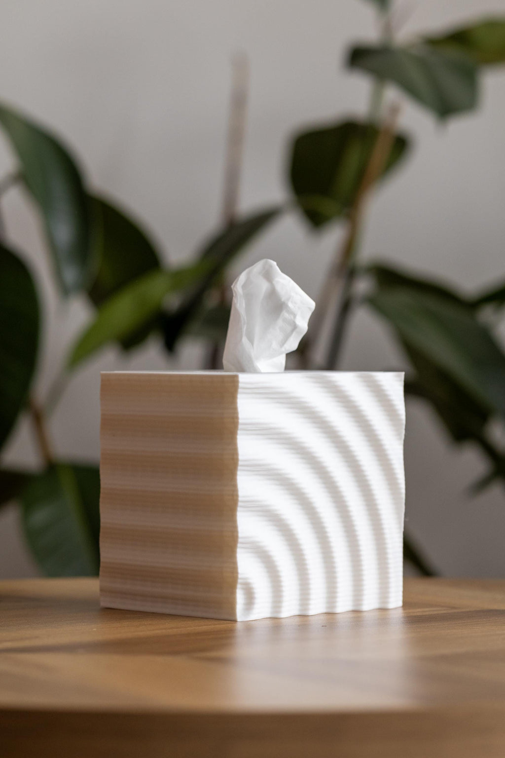 Modern Tissue Box Cover: Eco-Friendly PLA Minimalist Design I 3D Printed