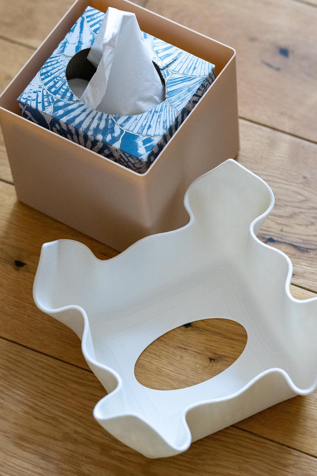 Minimalist Square Tissue Box Cover: Eco-Friendly PLA Modern Decor